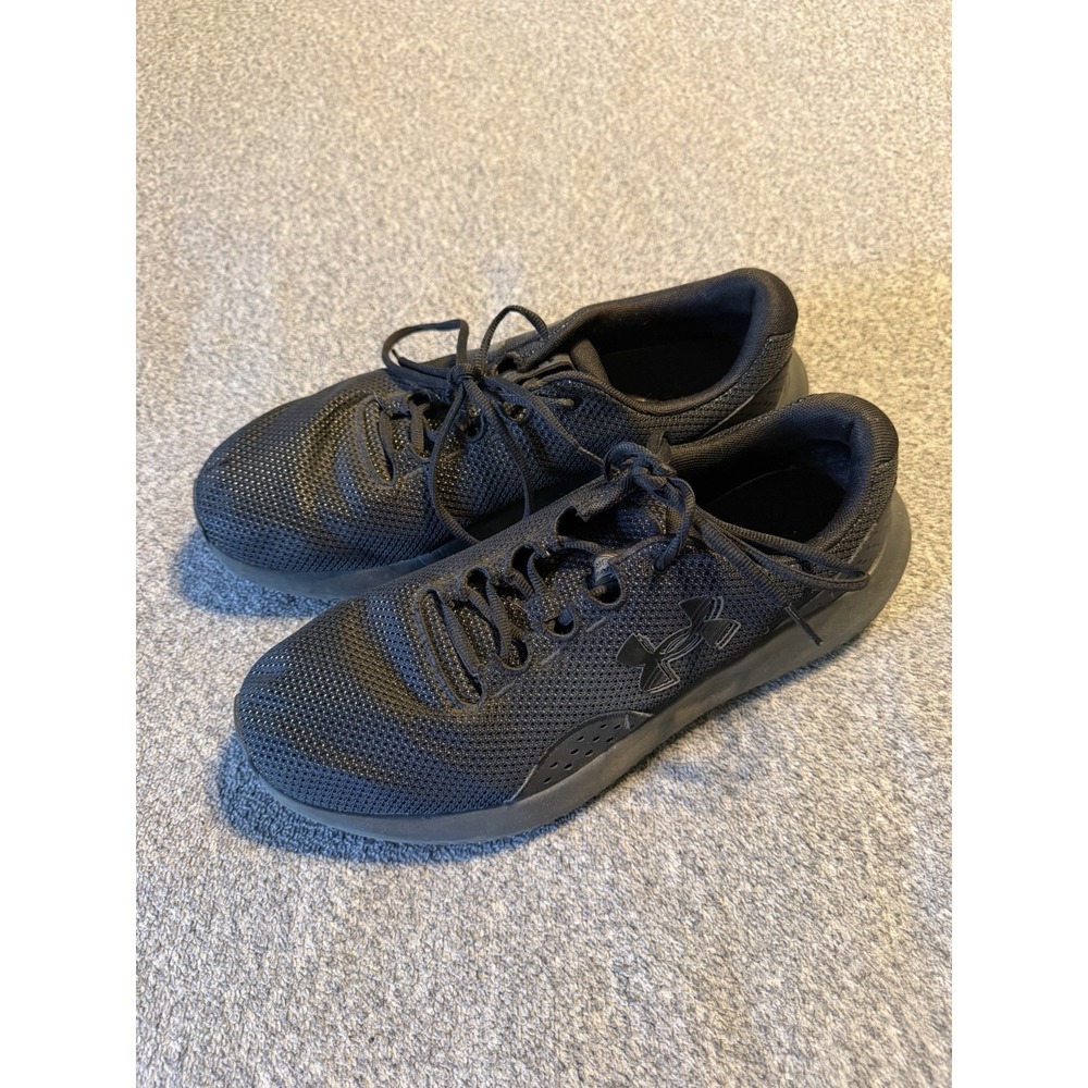 Under Armour UA‎ Charge Surge 4 BLK/BLK US Mens 12EEEE